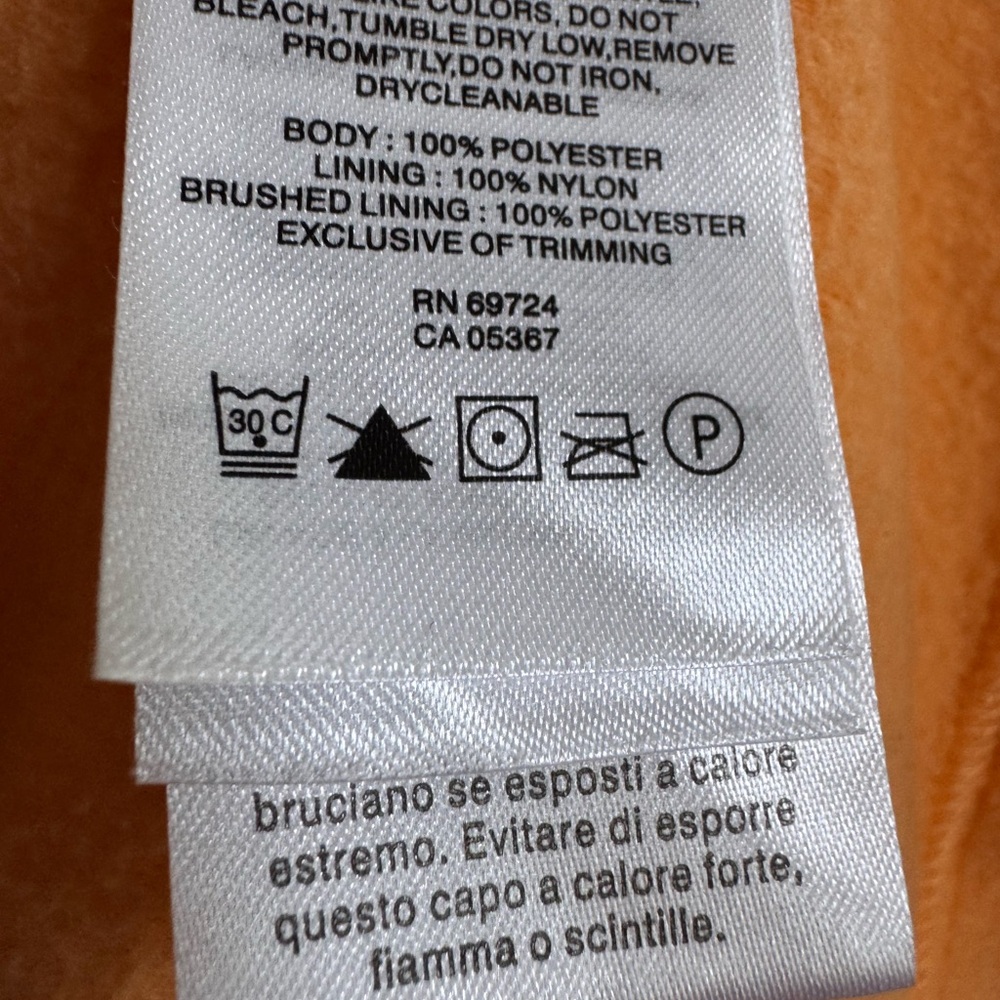 Columbia Women's Orange Jacket - Picture 5 of 6
